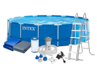 INTEX Basen stelażowy ogrodowy 457x122 cm - 526387 - zdjęcie 1